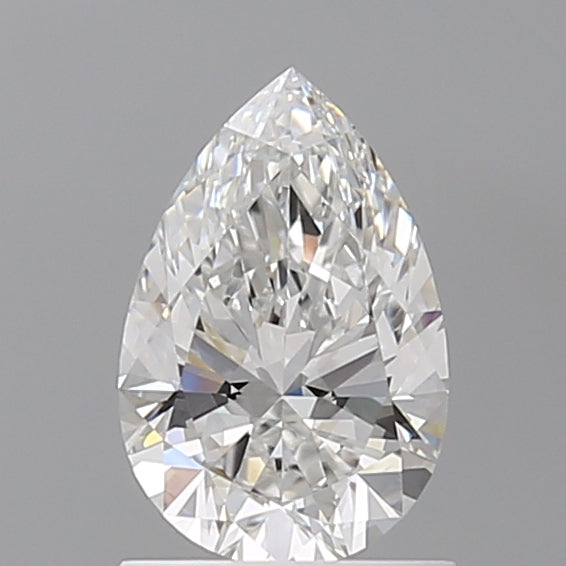 1.10 Carat Pear Shaped, Ideal Cut, E Color, VVS2 Clarity, IGI Certified Lab Grown Diamond