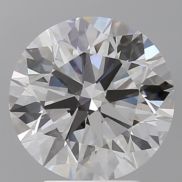 4.01 Carat Round Shaped, Ideal Cut, E Color, VVS2 Clarity, IGI Certified Lab Grown Diamond