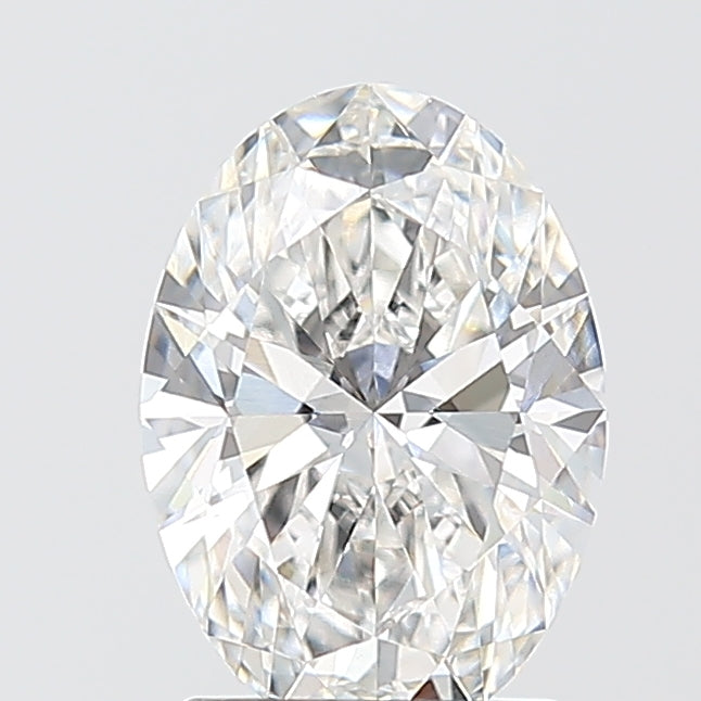 1.56 Carat Oval Shaped, Ideal Cut, E Color, VVS2 Clarity, IGI Certified Lab Grown Diamond