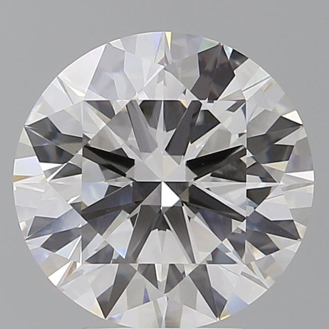 4.52 Carat Round Shaped, Ideal Cut, F Color, VVS2 Clarity, IGI Certified Lab Grown Diamond