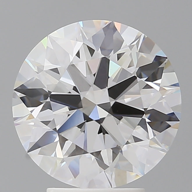 4.08 Carat Round Shaped, Ideal Cut, E Color, VVS2 Clarity, IGI Certified Lab Grown Diamond