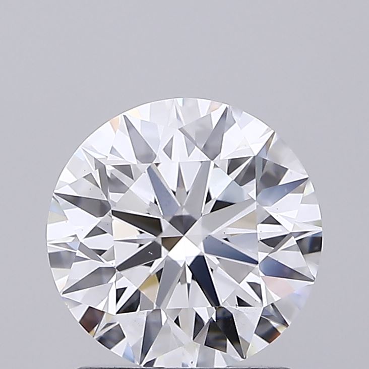 1.52 Carat Round Shaped, Ideal Cut, D Color, VS1 Clarity, IGI Certified Lab Grown Diamond