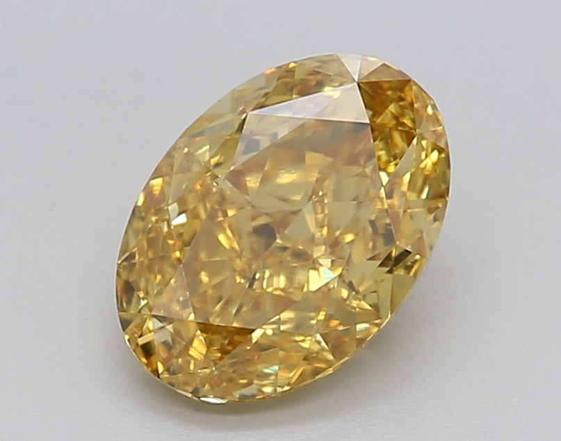 1.70 Carat Oval Shaped, Excellent Cut, VS1 Clarity, IGI Certified Lab Grown Diamond
