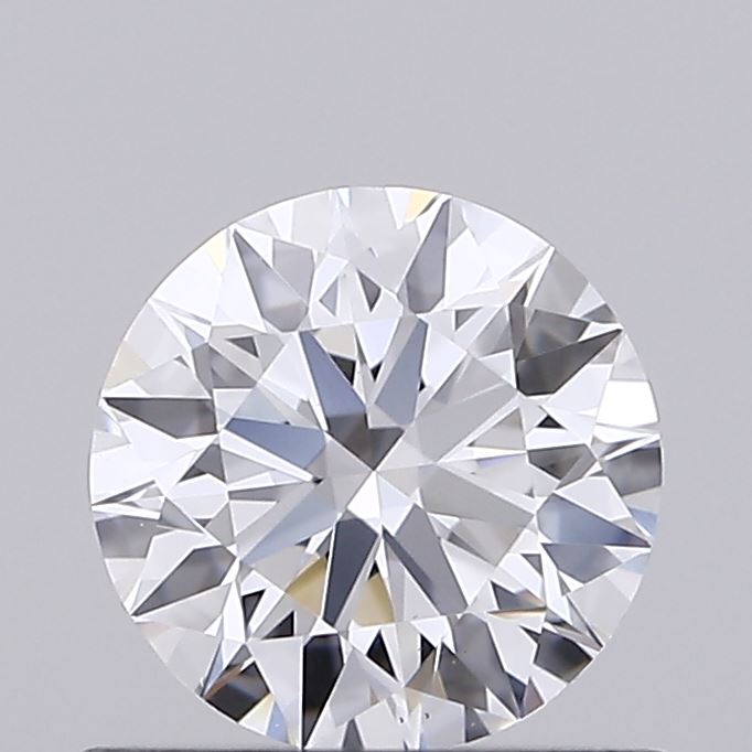 0.55 Carat Round Shaped, Ideal Cut, D Color, VS1 Clarity, IGI Certified Lab Grown Diamond