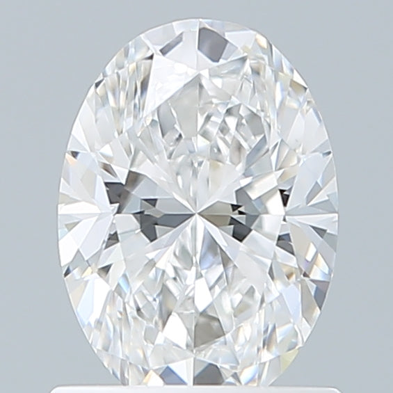 1.06 Carat Oval Shaped, Excellent Cut, D Color, VVS2 Clarity, IGI Certified Lab Grown Diamond