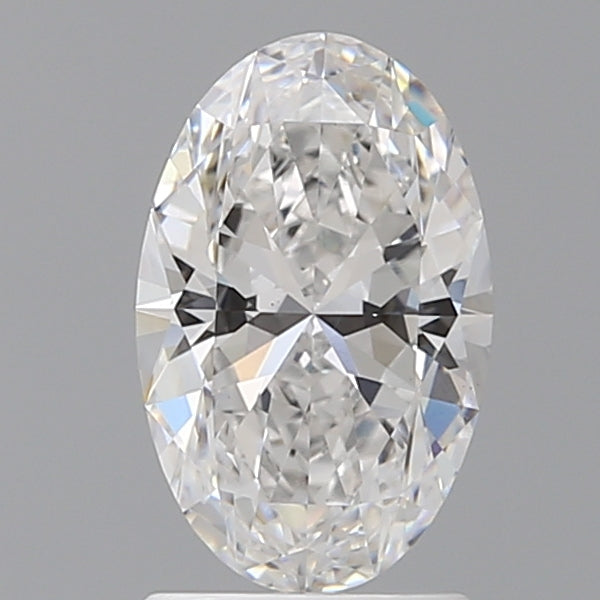 1.60 Carat Oval Shaped, Ideal Cut, E Color, VVS2 Clarity, IGI Certified Lab Grown Diamond