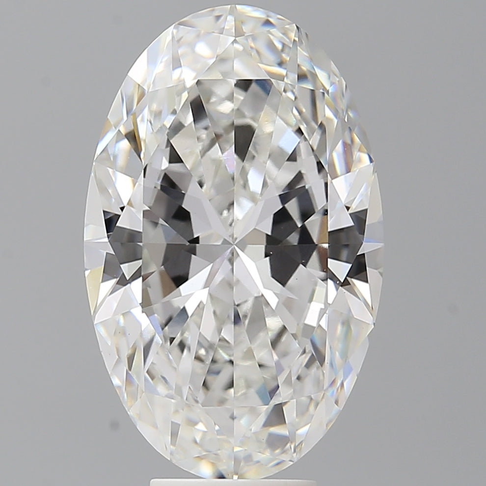 7.53 Carat Oval Shaped, Excellent Cut, F Color, VS1 Clarity, IGI Certified Lab Grown Diamond