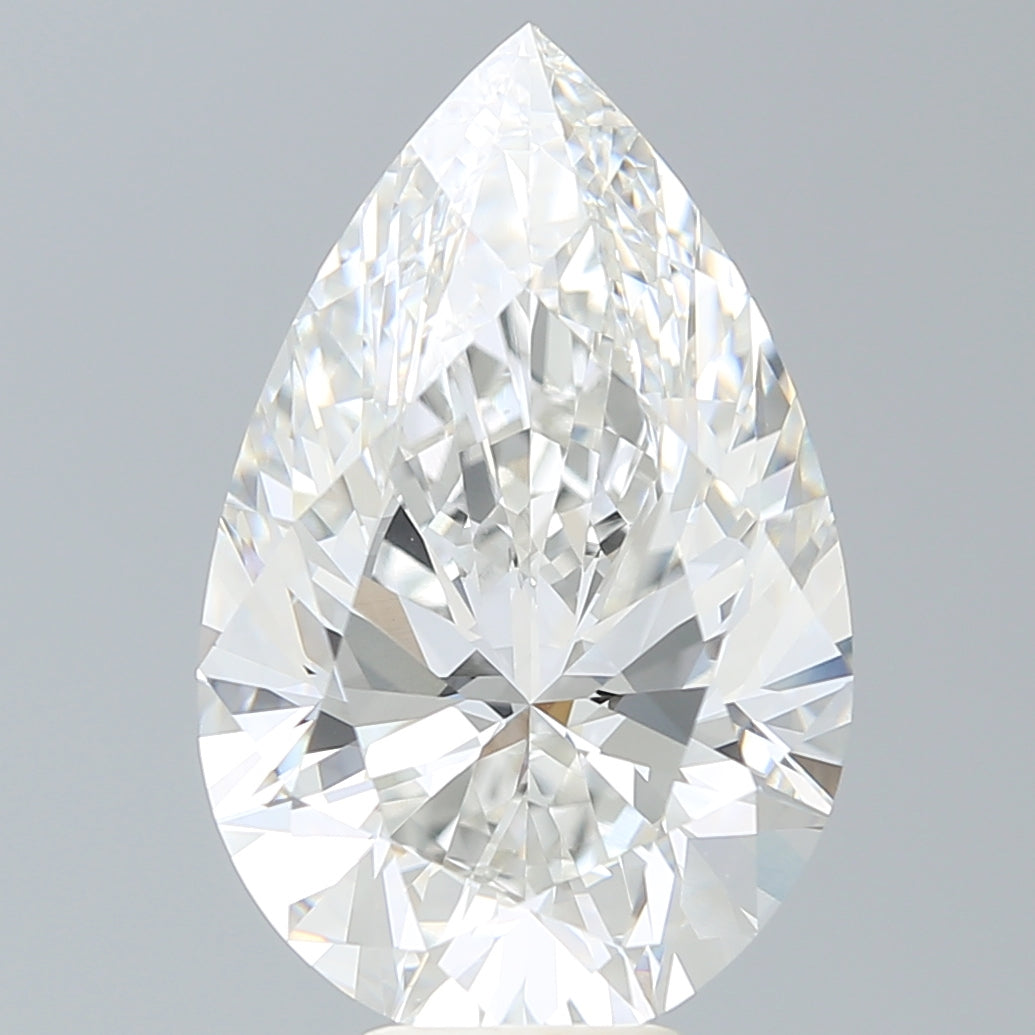 9.11 Carat Pear Shaped, Ideal Cut, G Color, VVS2 Clarity, IGI Certified Lab Grown Diamond
