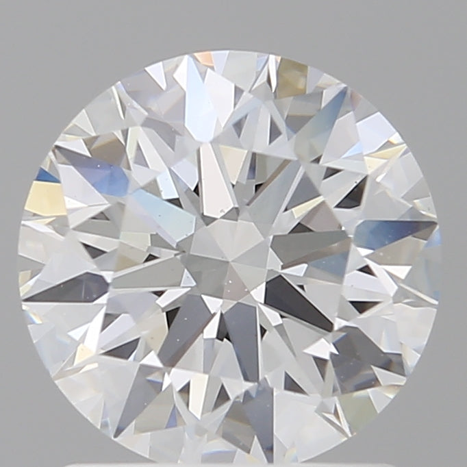 1.58 Carat Round Shaped, Ideal Cut, D Color, VVS2 Clarity, IGI Certified Lab Grown Diamond