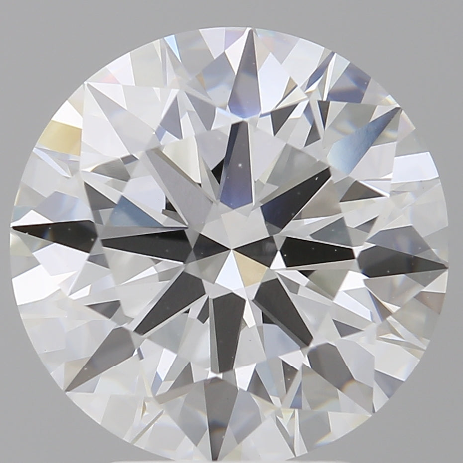 4.54 Carat Round Shaped, Ideal Cut, E Color, VVS2 Clarity, IGI Certified Lab Grown Diamond