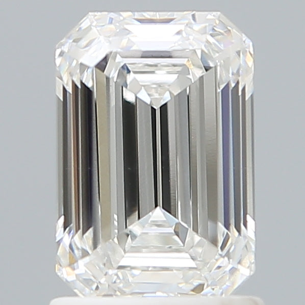 1.53 Carat Emerald Shaped, Ideal Cut, E Color, VS1 Clarity, IGI Certified Lab Grown Diamond