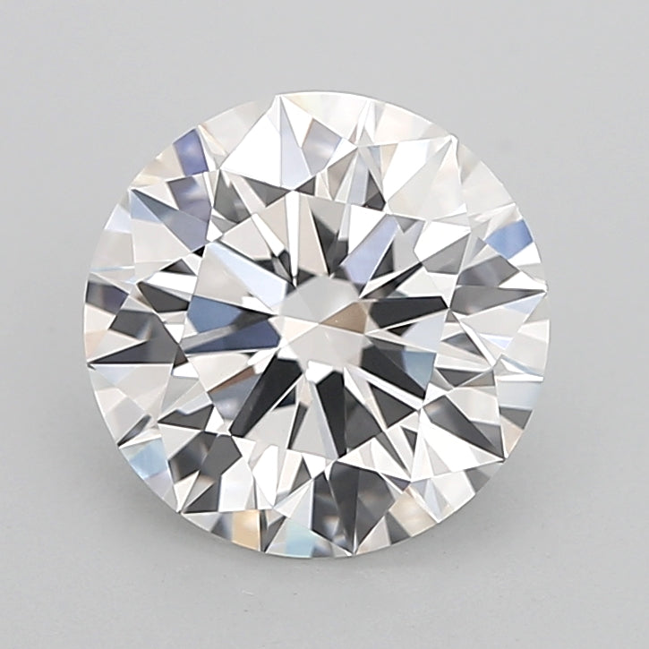 3.03 Carat Round Shaped, Ideal Cut, F Color, VVS2 Clarity, IGI Certified Lab Grown Diamond