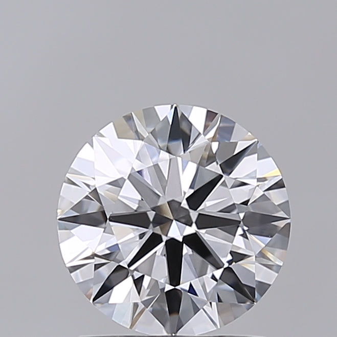 1.52 Carat Round Shaped, Ideal Cut, D Color, VVS2 Clarity, IGI Certified Lab Grown Diamond