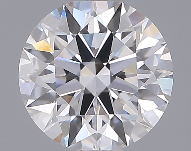 1.04 Carat Round Shaped, Ideal Cut, D Color, VVS2 Clarity, IGI Certified Lab Grown Diamond