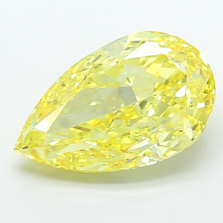 6.17 Carat Pear Shaped, Very Good Cut, VVS2 Clarity, IGI Certified Lab Grown Diamond