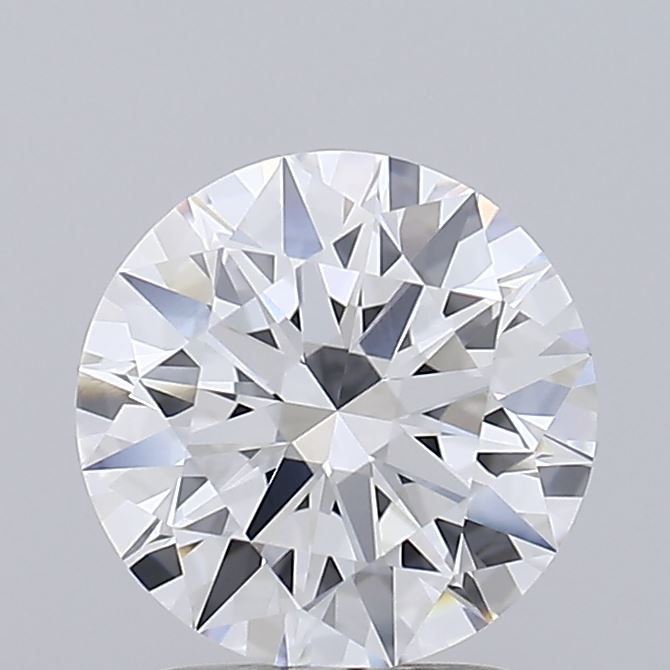 2.14 Carat Round Shaped, Ideal Cut, D Color, VVS2 Clarity, IGI Certified Lab Grown Diamond