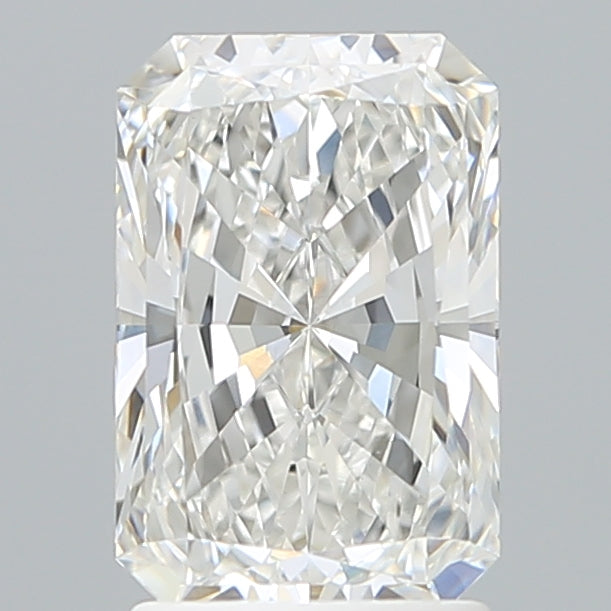 2.18 Carat Radiant Shaped, Ideal Cut, E Color, VVS2 Clarity, IGI Certified Lab Grown Diamond