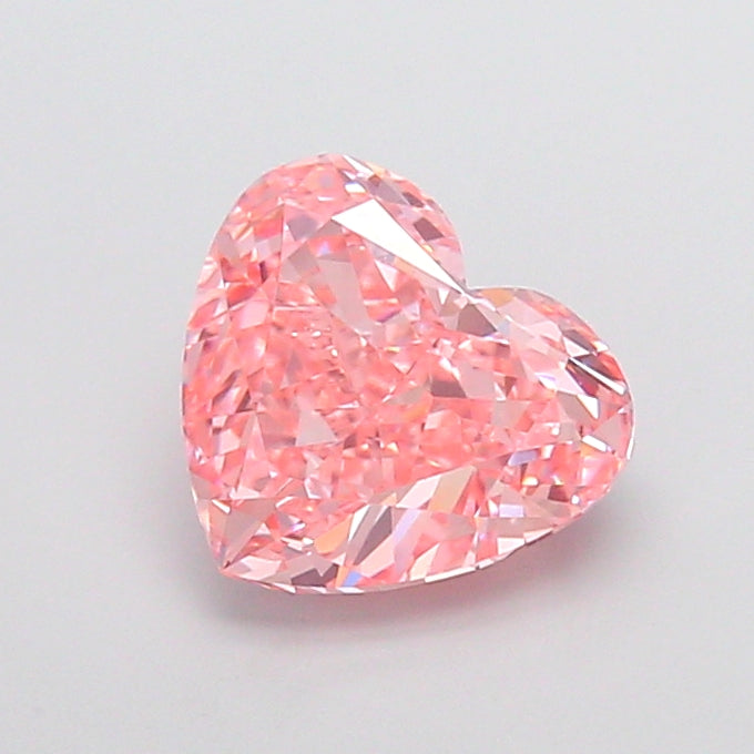 3.01 Carat Heart Shaped, Ideal Cut, VS1 Clarity, IGI Certified Lab Grown Diamond