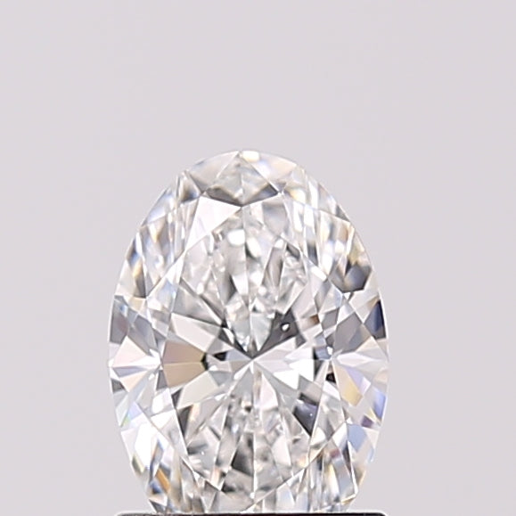 1.01 Carat Oval Shaped, Ideal Cut, D Color, VVS2 Clarity, IGI Certified Lab Grown Diamond