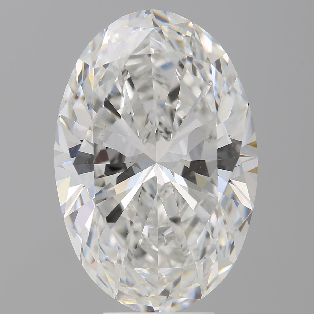 7.60 Carat Oval Shaped, Ideal Cut, E Color, VVS2 Clarity, IGI Certified Lab Grown Diamond