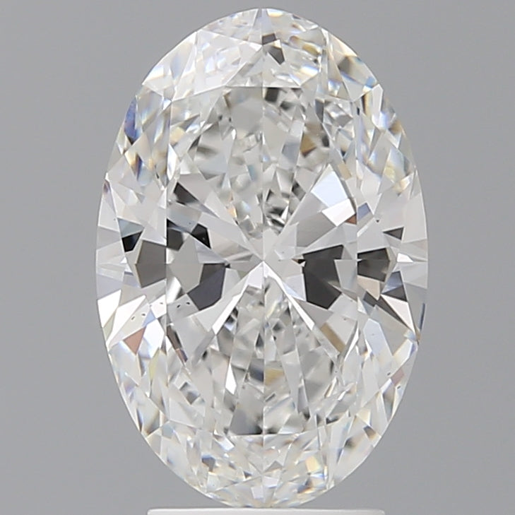 3.51 Carat Oval Shaped, Ideal Cut, E Color, VS2 Clarity, IGI Certified Lab Grown Diamond