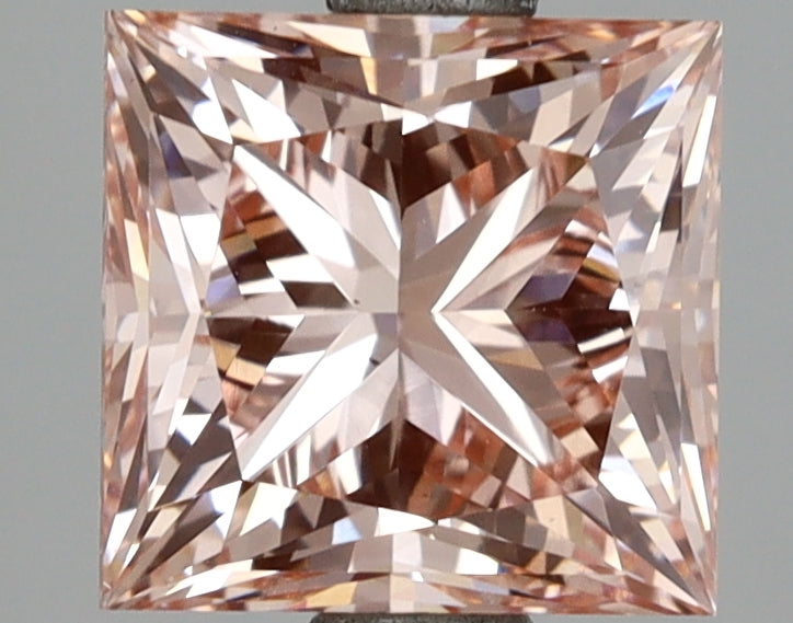 3.05 Carat Princess Shaped, Excellent Cut, VS1 Clarity, IGI Certified Lab Grown Diamond