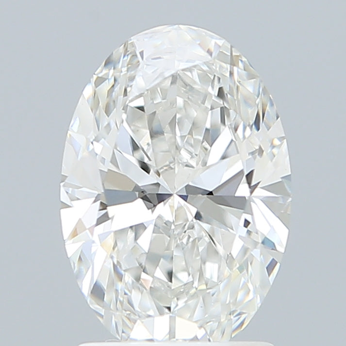 1.80 Carat Oval Shaped, Excellent Cut, F Color, VVS2 Clarity, IGI Certified Lab Grown Diamond