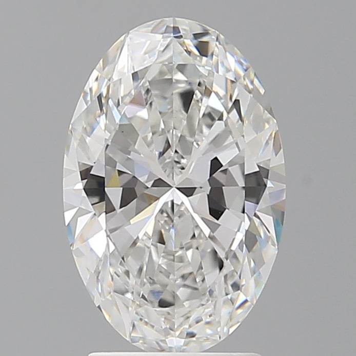 2.58 Carat Oval Shaped, Ideal Cut, E Color, VVS2 Clarity, IGI Certified Lab Grown Diamond