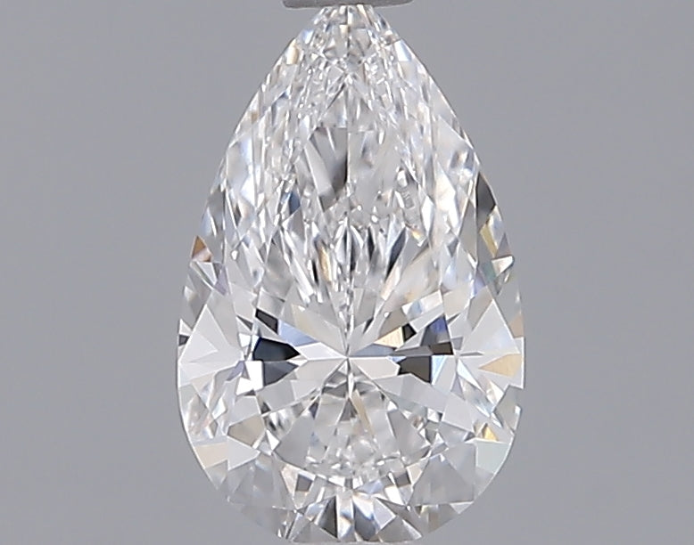1.07 Carat Pear Shaped, Ideal Cut, D Color, VVS1 Clarity, IGI Certified Lab Grown Diamond