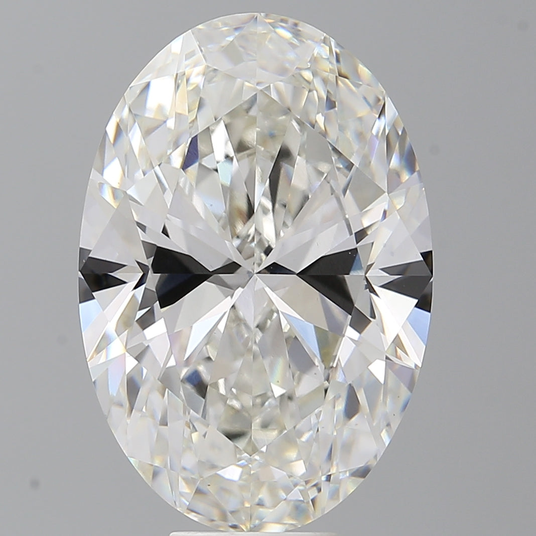 10.96 Carat Oval Shaped, Ideal Cut, F Color, VVS2 Clarity, IGI Certified Lab Grown Diamond