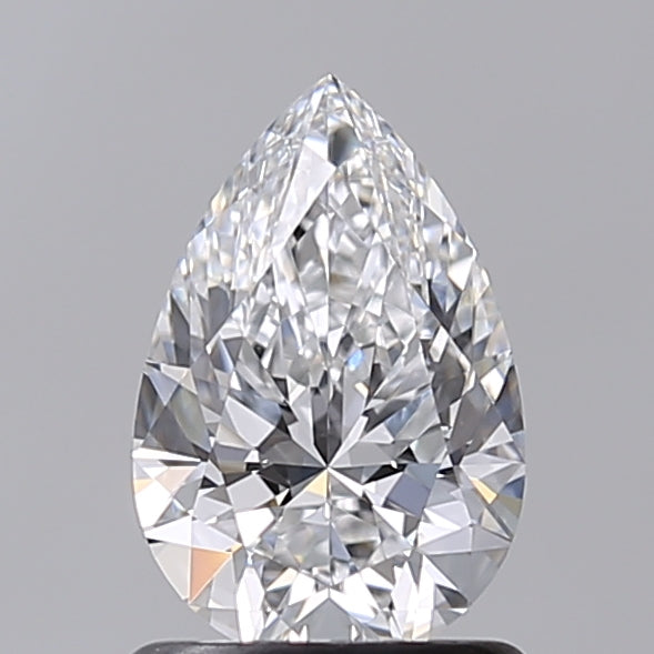 1.02 Carat Pear Shaped, Excellent Cut, D Color, VVS1 Clarity, IGI Certified Lab Grown Diamond