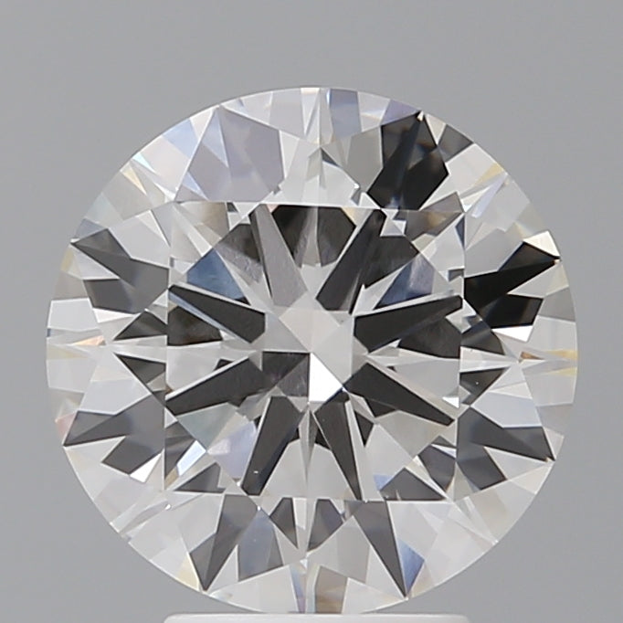4.04 Carat Round Shaped, Ideal Cut, F Color, VVS2 Clarity, IGI Certified Lab Grown Diamond