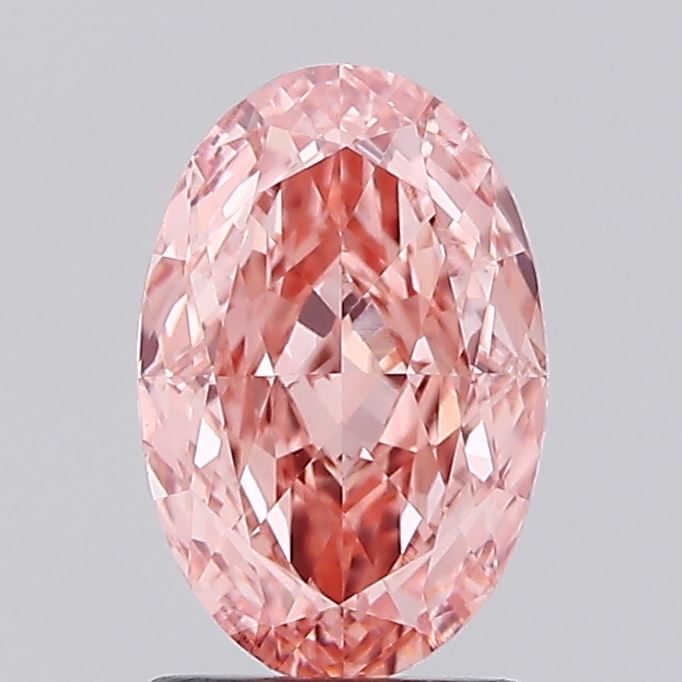 2.03 Carat Oval Shaped, Ideal Cut, VS1 Clarity, IGI Certified Lab Grown Diamond