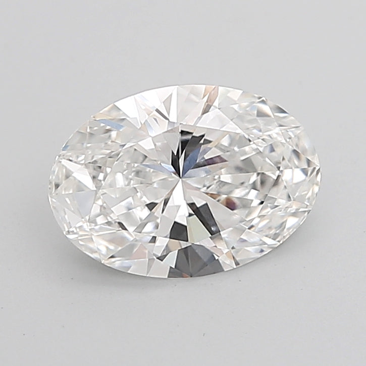 2.50 Carat Oval Shaped, Ideal Cut, E Color, VVS2 Clarity, IGI Certified Lab Grown Diamond
