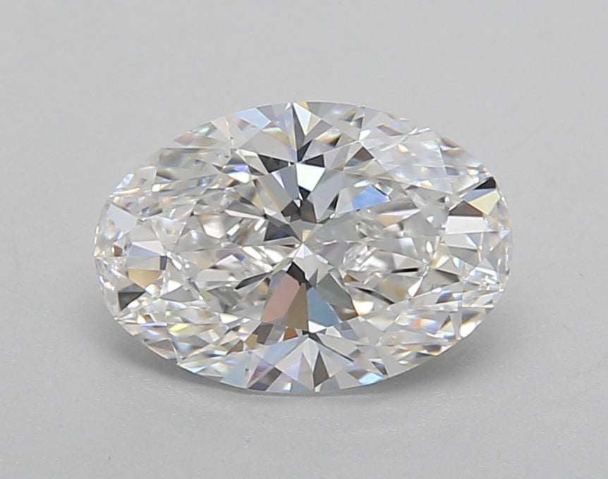 1.52 Carat Oval Shaped, Excellent Cut, D Color, VVS2 Clarity, IGI Certified Lab Grown Diamond