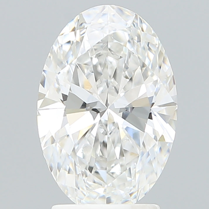 2.59 Carat Oval Shaped, Ideal Cut, E Color, VVS1 Clarity, IGI Certified Lab Grown Diamond