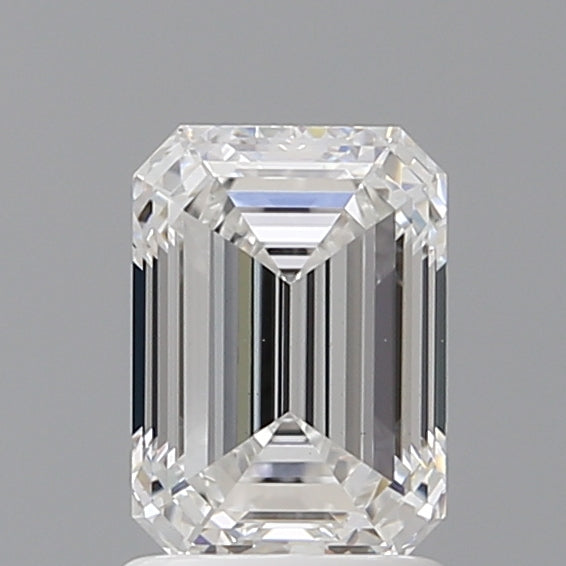 1.56 Carat Emerald Shaped, Ideal Cut, E Color, VS1 Clarity, IGI Certified Lab Grown Diamond
