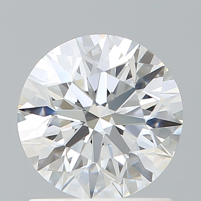 1.21 Carat Round Shaped, Excellent Cut, D Color, VVS2 Clarity, IGI Certified Lab Grown Diamond