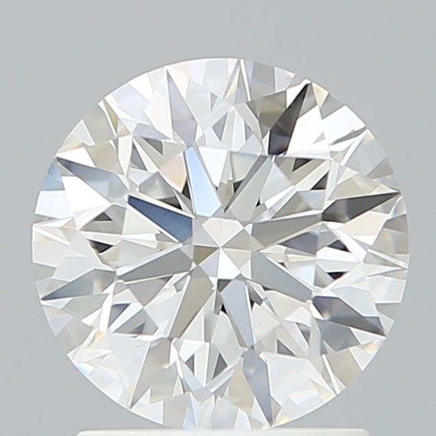 1.76 Carat Round Shaped, Excellent Cut, F Color, VVS2 Clarity, IGI Certified Lab Grown Diamond