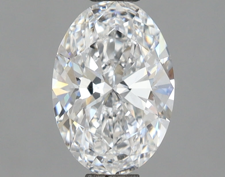 1.15 Carat Oval Shaped, Ideal Cut, D Color, VS1 Clarity, IGI Certified Lab Grown Diamond