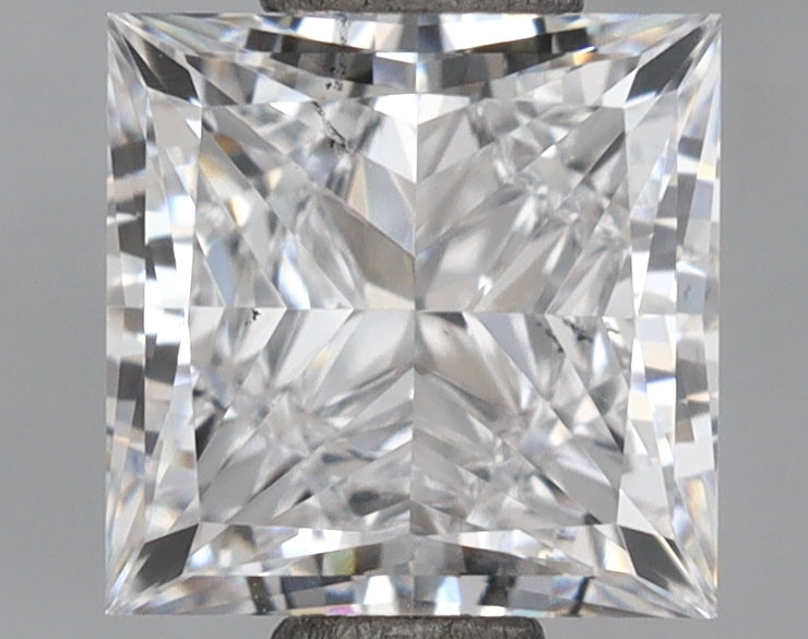 1.20 Carat Princess Shaped, Ideal Cut, D Color, VS2 Clarity, IGI Certified Lab Grown Diamond