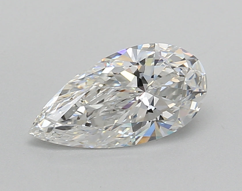 1.02 Carat Pear Shaped, Ideal Cut, E Color, VVS2 Clarity, IGI Certified Lab Grown Diamond