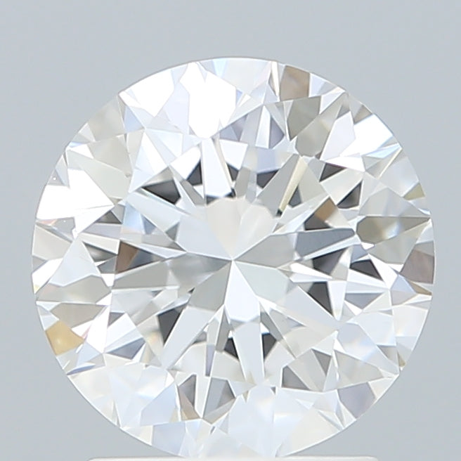 2.17 Carat Round Shaped, Excellent Cut, D Color, VVS2 Clarity, IGI Certified Lab Grown Diamond