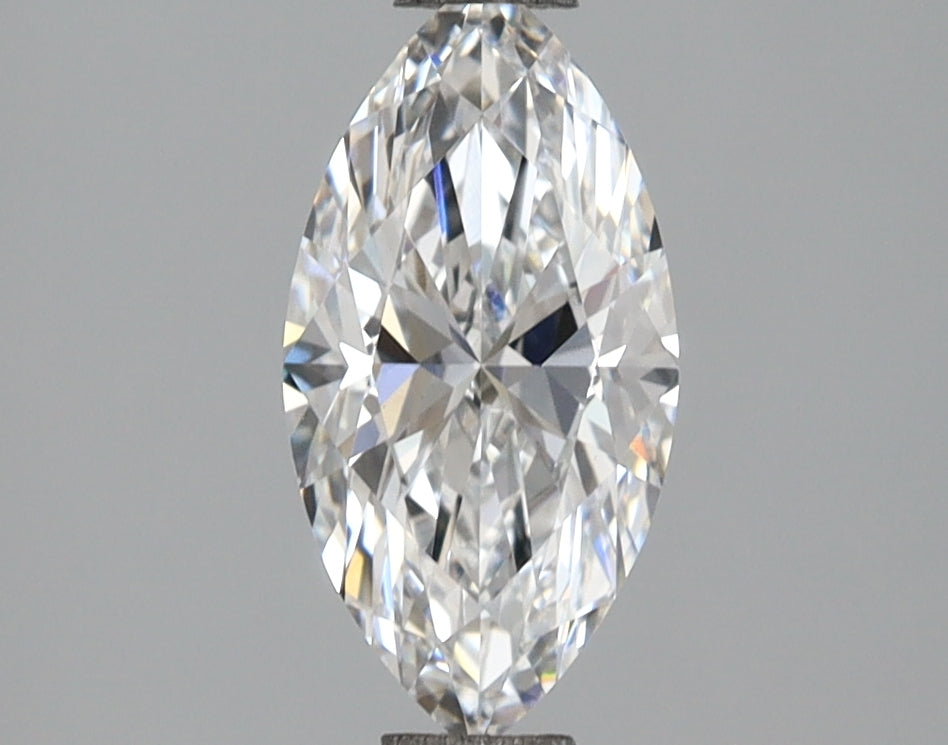 1.13 Carat Marquise Shaped, Ideal Cut, E Color, VS1 Clarity, IGI Certified Lab Grown Diamond