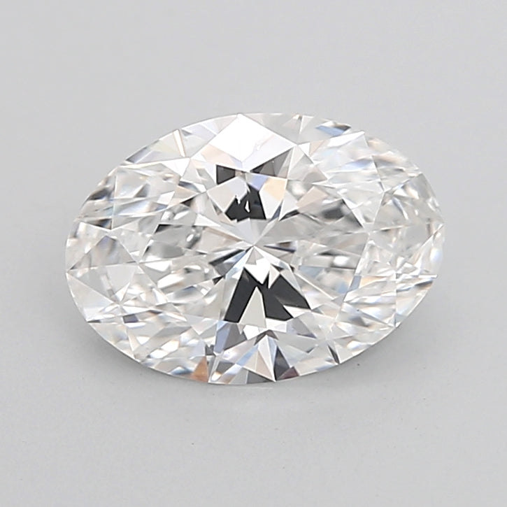 2.42 Carat Oval Shaped, Ideal Cut, D Color, VVS2 Clarity, IGI Certified Lab Grown Diamond