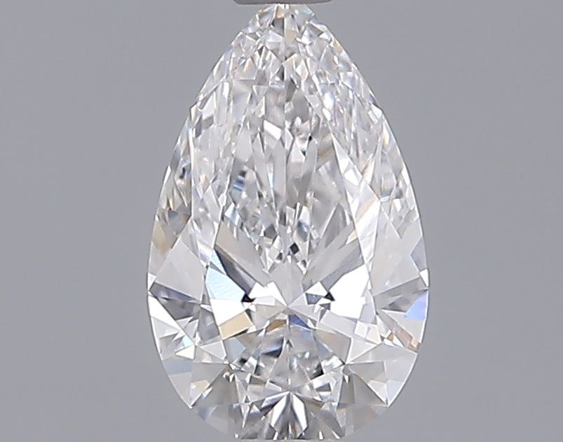1.07 Carat Pear Shaped, Ideal Cut, D Color, VVS1 Clarity, IGI Certified Lab Grown Diamond