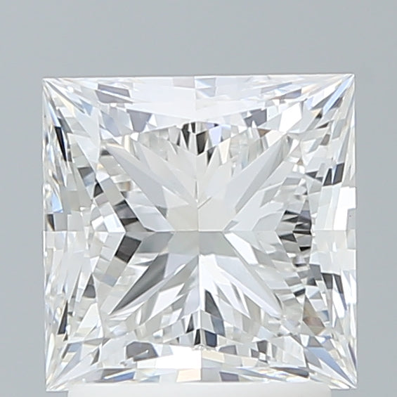 2.37 Carat Princess Shaped, Ideal Cut, F Color, VS1 Clarity, IGI Certified Lab Grown Diamond