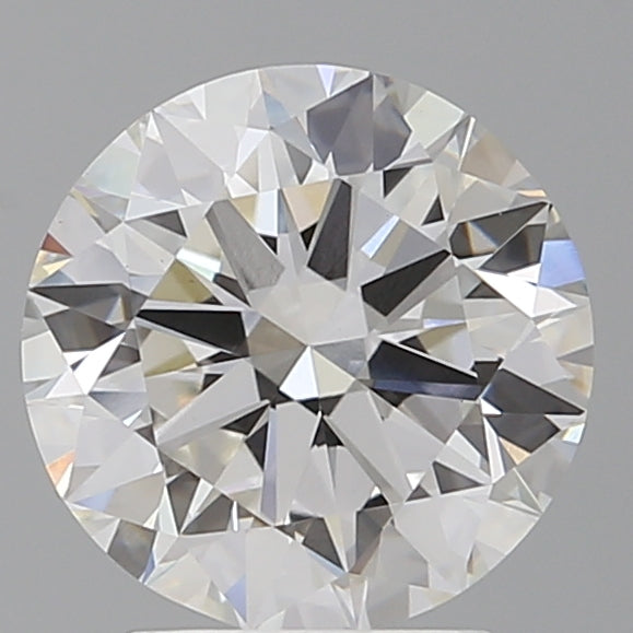 3.00 Carat Round Shaped, Excellent Cut, E Color, VVS2 Clarity, IGI Certified Lab Grown Diamond