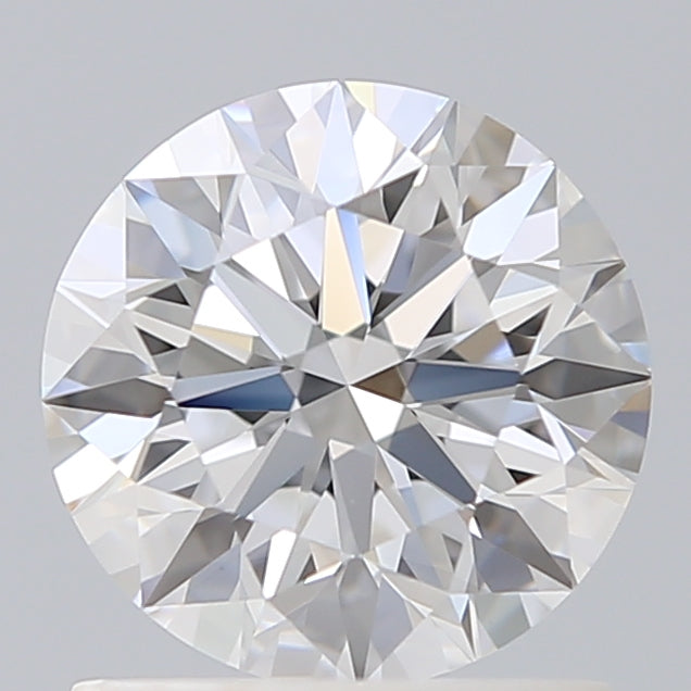 1.19 Carat Round Shaped, Ideal Cut, D Color, VVS2 Clarity, IGI Certified Lab Grown Diamond