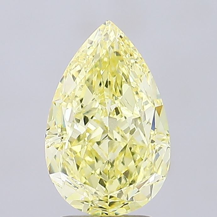 3.56 Carat Pear Shaped, Ideal Cut, VVS2 Clarity, IGI Certified Lab Grown Diamond